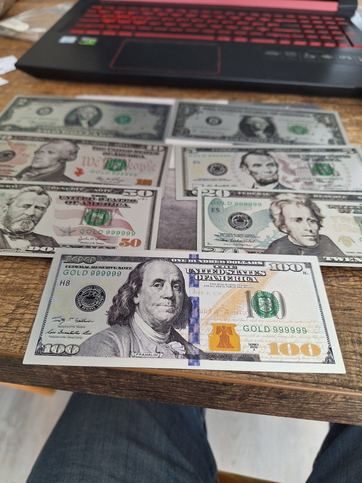 Imitatie Dollar biljetten., Ophalen of Verzenden, Buitenland, Bankbiljetten