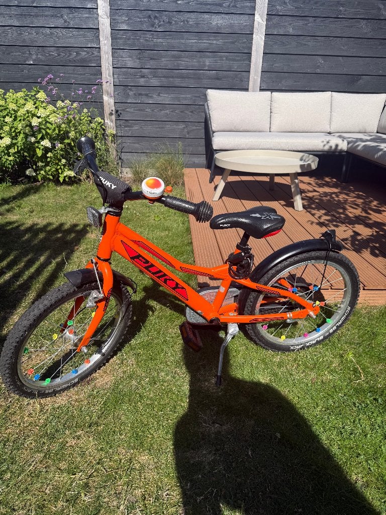 Pucky ZLX 18 inch kinderfiets oranje, Fietsen en Brommers, Ophalen, Terugtraprem, 16 tot 20 inch, Puky