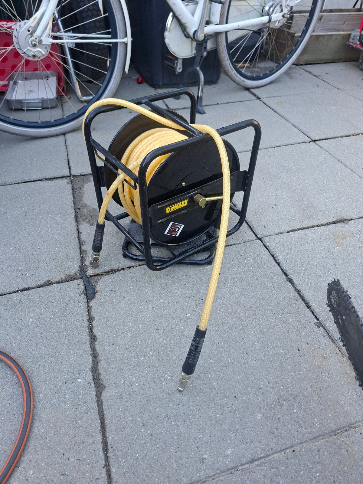 DeWalt Luchthaspel 30m - Professionele Kwaliteit, Ophalen, Gebruikt