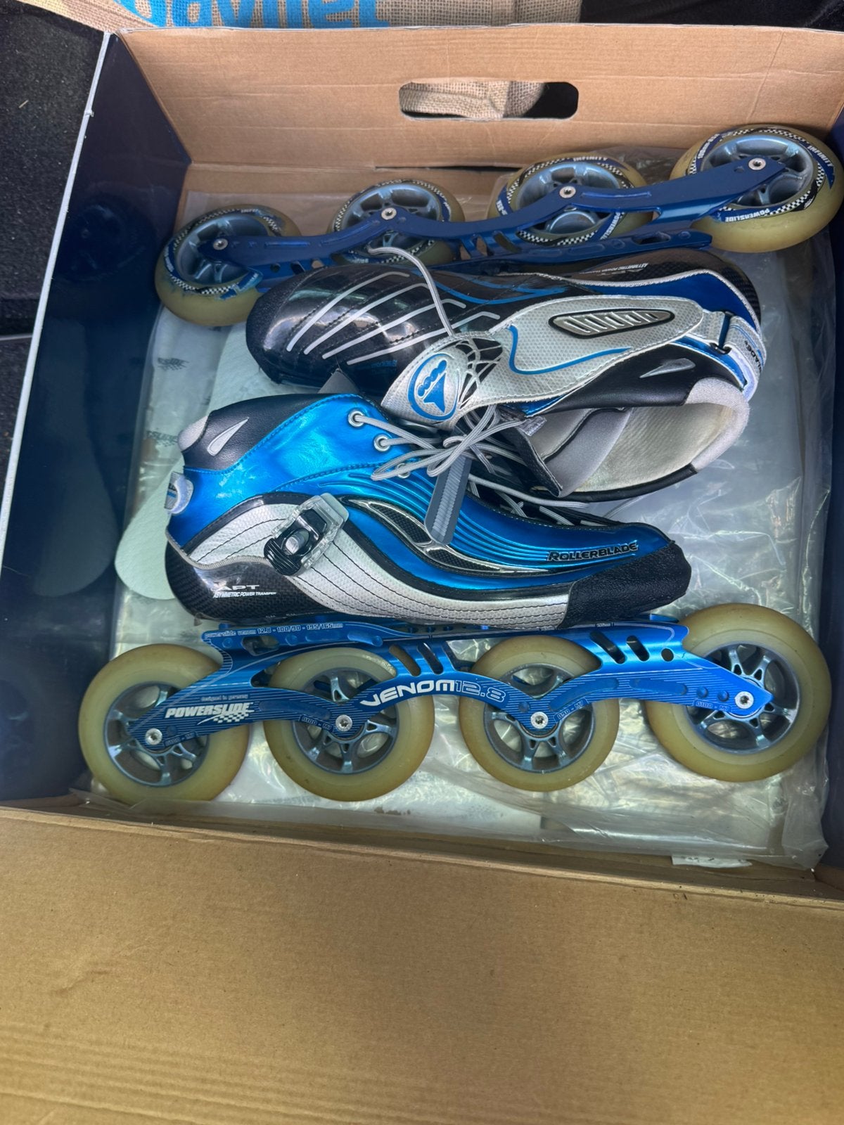 Powerslide R2 skeelers maat 42, Sport en Fitness, Skeelers, Ophalen of Verzenden, Zo goed als nieuw, Powerslide