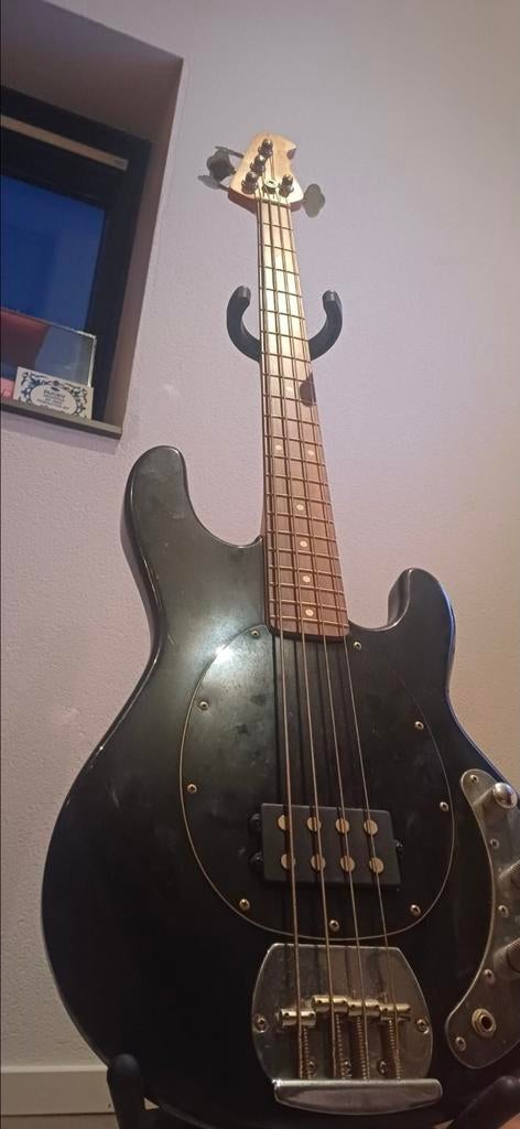 Dikke 'Stingray' Style Basgitaar – All Black – Perfecte Grow, Muziek en Instrumenten, Ophalen of Verzenden