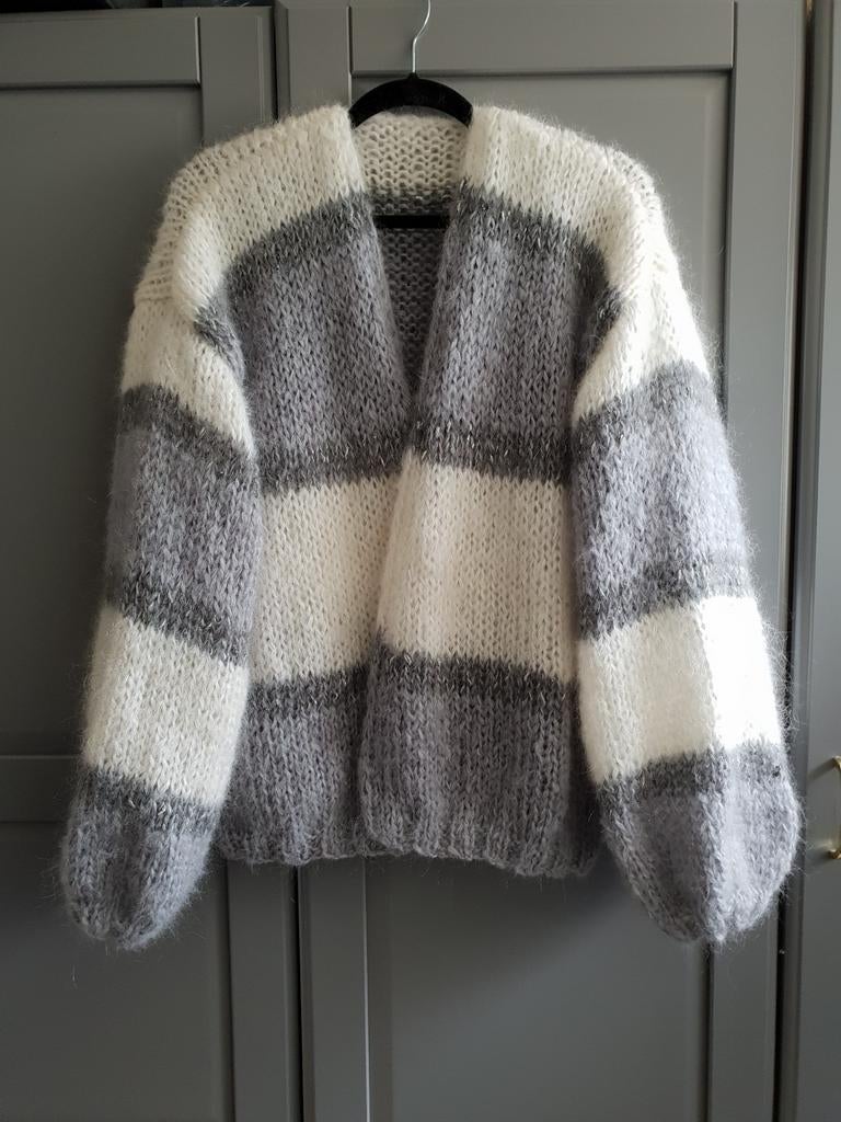 Nieuw handgemaakt mohair vest, grote maat, Maat 46/48 (XL) of groter, Nieuw, Ophalen of Verzenden, Handgemaakt