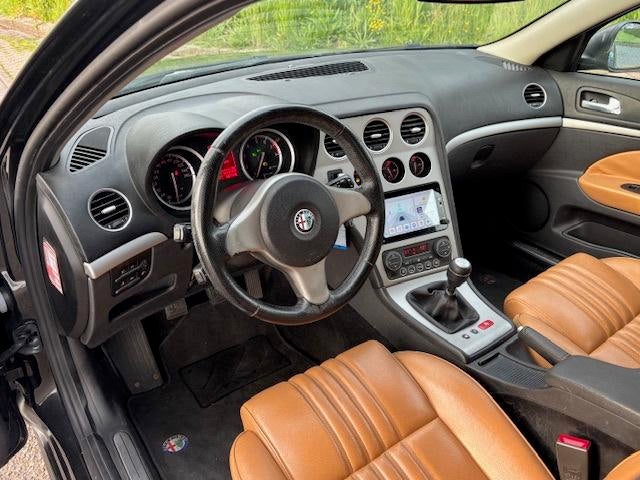 Alfa Romeo 159 Sportwagon 1.8 mpi Business ECC Android Elect, Auto's, Alfa Romeo, Gebruikt, 4 cilinders, 1796 cc, Zwart