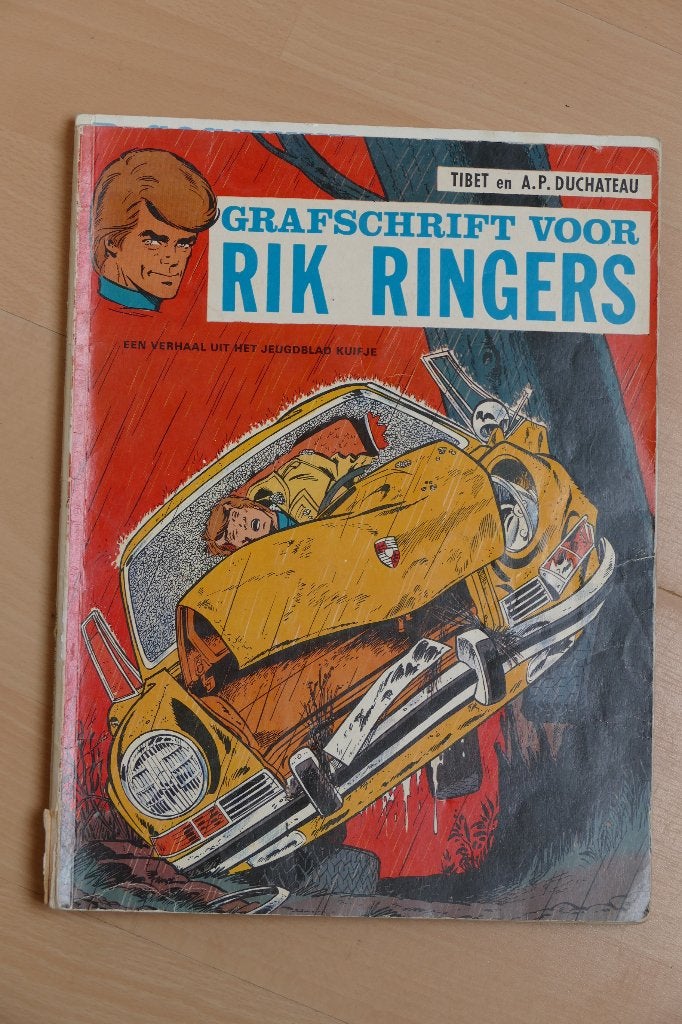 Grafschrift voor Rik Ringers, Eén stripboek, Ophalen of Verzenden, Gelezen