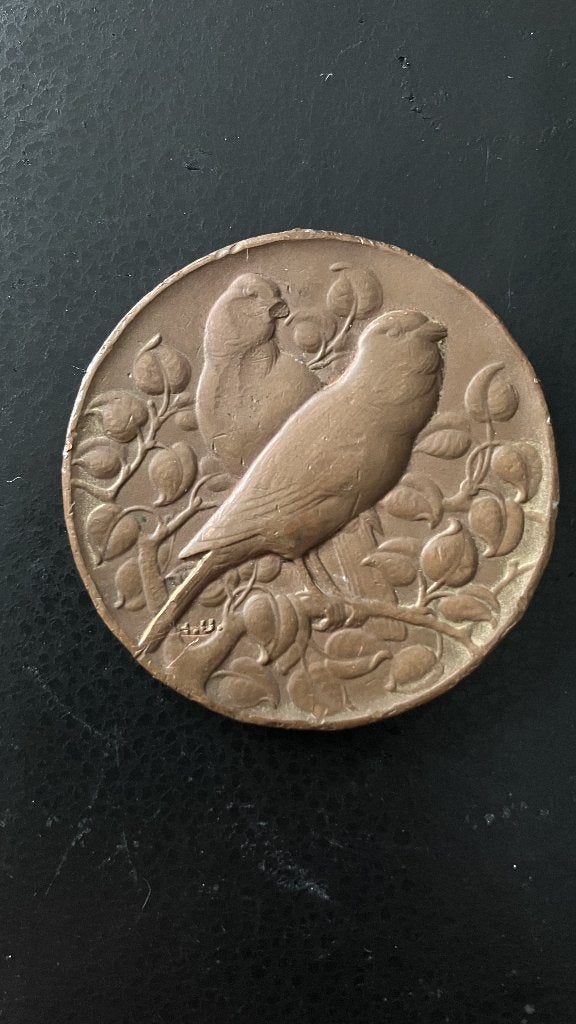 Blanco bronzen prijspenning Koninklijke Begeer, Postzegels en Munten, Penningen en Medailles, Ophalen of Verzenden, Brons, Nederland