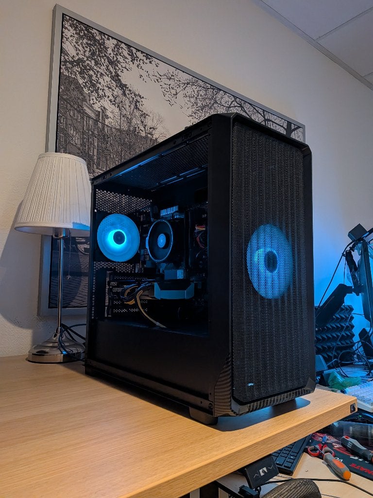 GAME PC | Ryzen 5500 | RTX 5060 | 16GB, Computers en Software, Gebruikt, Zelf gebouwde pc, Gaming, SSD