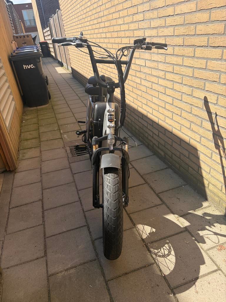 Rad Power Bikes RadRunner Plus E-bike fatbike, Gebruikt, Minder dan 47 cm, 50 km per accu of meer, Ophalen