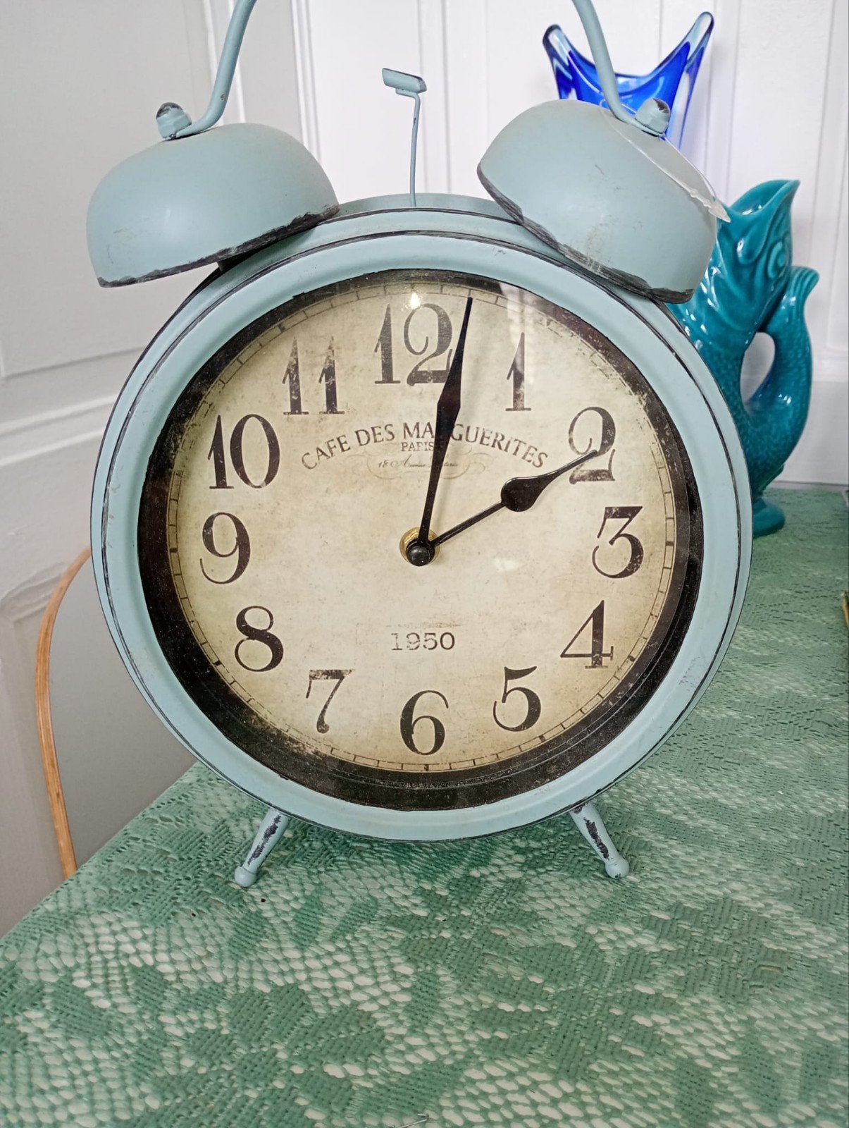 Vintage Stijl Wekker - Decoratief Item, Antiek en Kunst, Antiek | Klokken, Ophalen of Verzenden