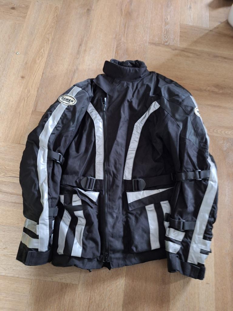 Damen Leathers motorjas XL met uitritsbare wintervoering, Motoren, Kleding | Motorkleding, Jas | textiel, Heren, Damen Leathers