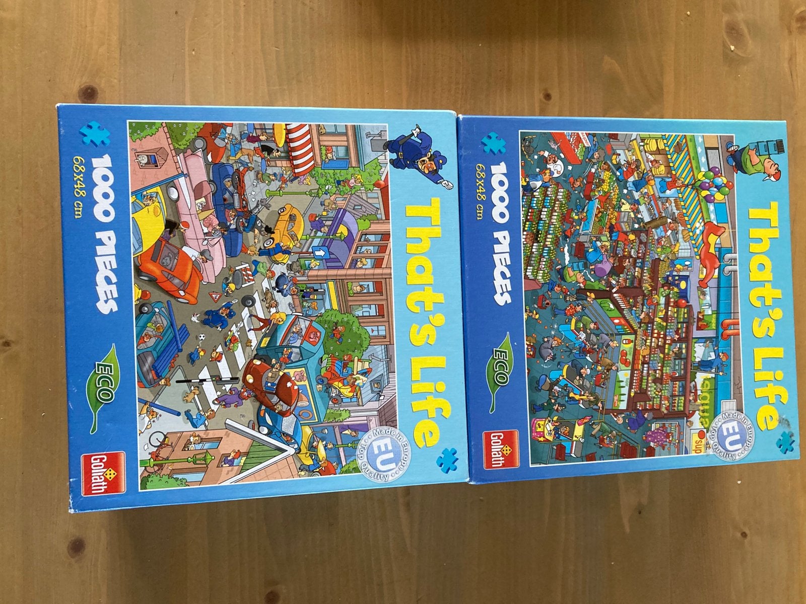 That’s life puzzel 1000 stukhes, Ophalen, 500 t/m 1500 stukjes, Zo goed als nieuw, Legpuzzel