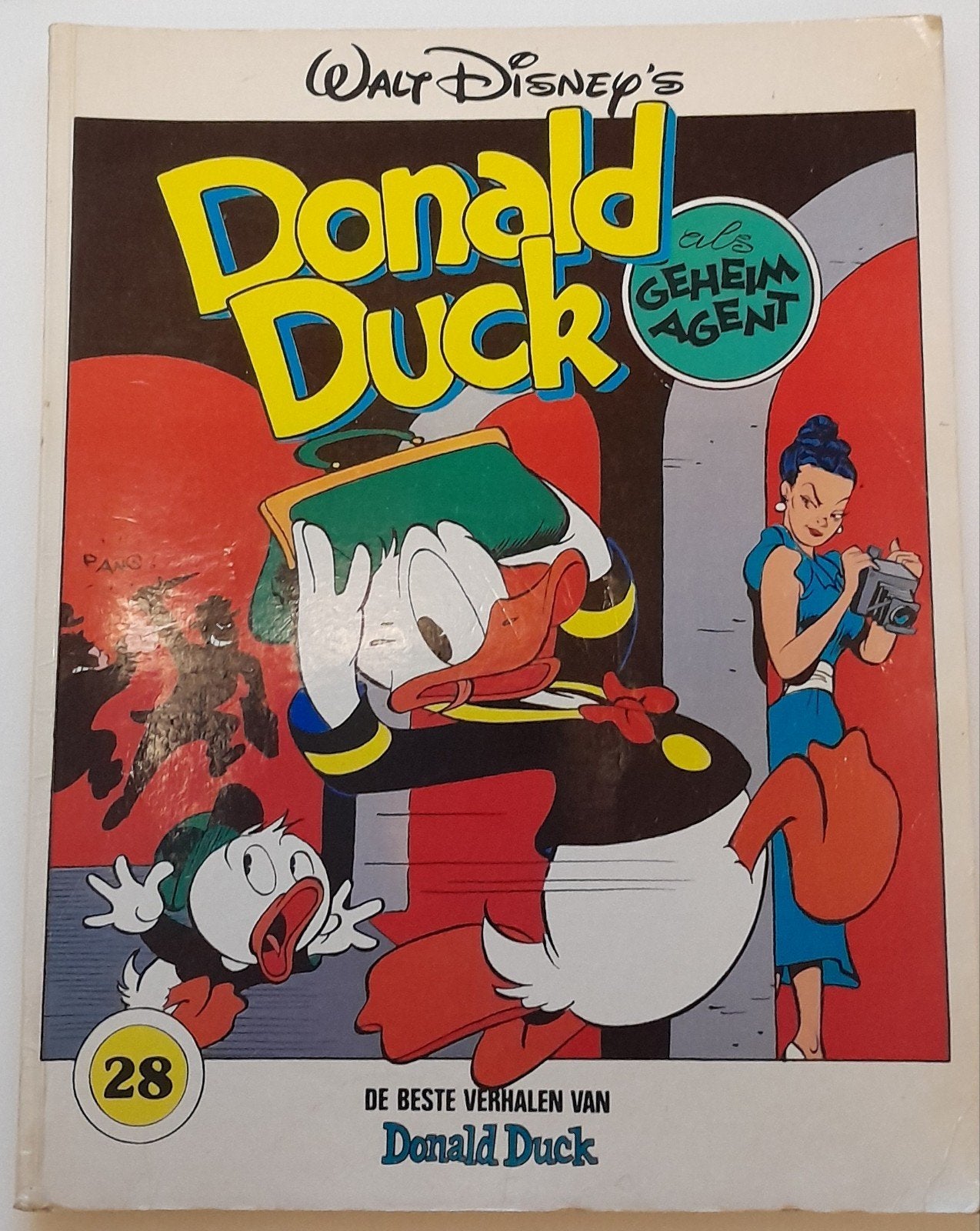 Donald Duck als Geheim Agent., Eén stripboek, Ophalen of Verzenden, Gelezen