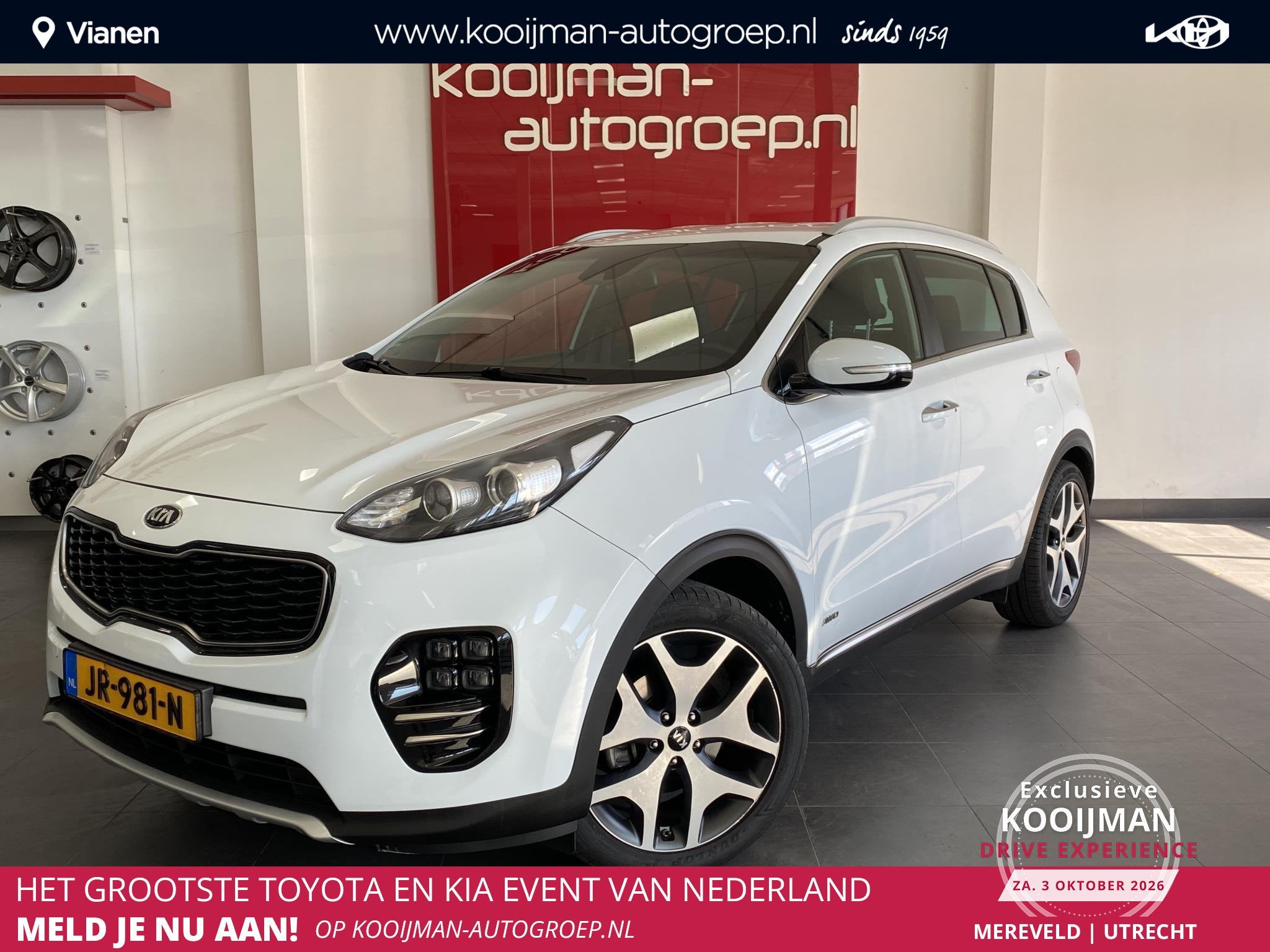 Kia Sportage 1.6 T-GDI 4WD GT-Line First Edition Automaat ,