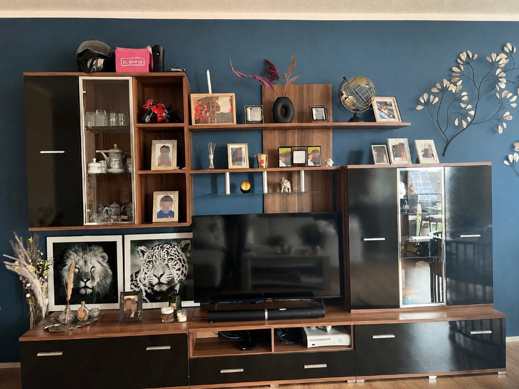 TV-wandmeubel, Ophalen, Gebruikt, 100 tot 150 cm, 200 cm of meer