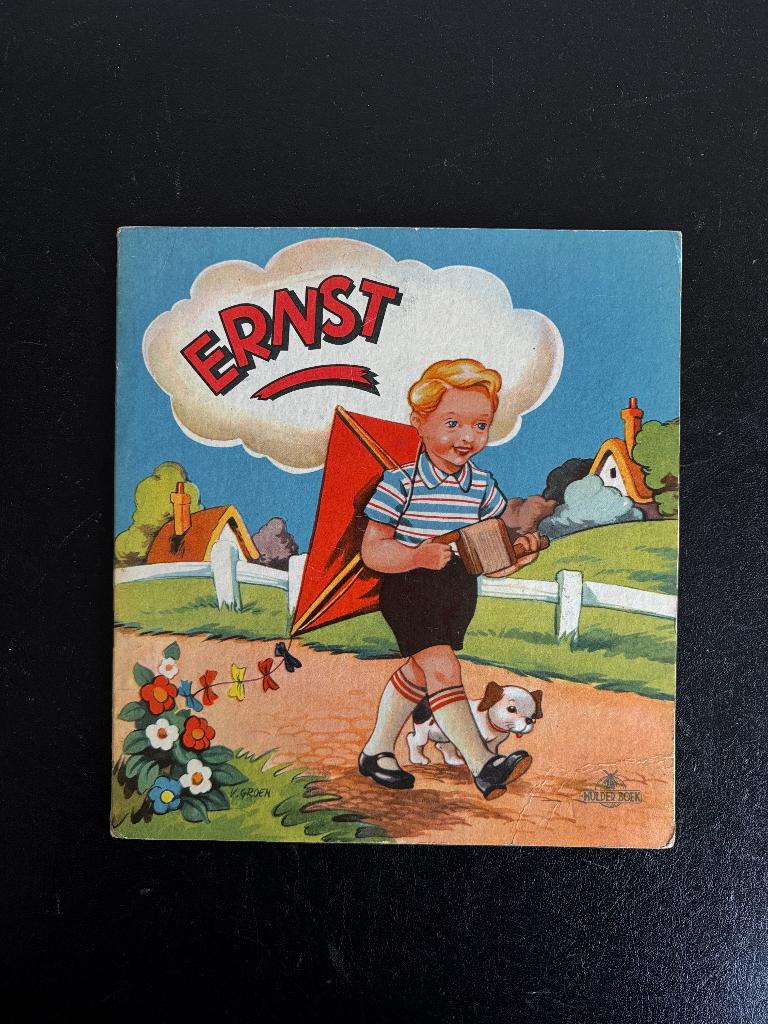 Ernst - Clinge Doorenbos - Beweegbaar / Pop-up boek - 1951, Ophalen of Verzenden, Gelezen, Clinge Doorenbos, Prentenboek
