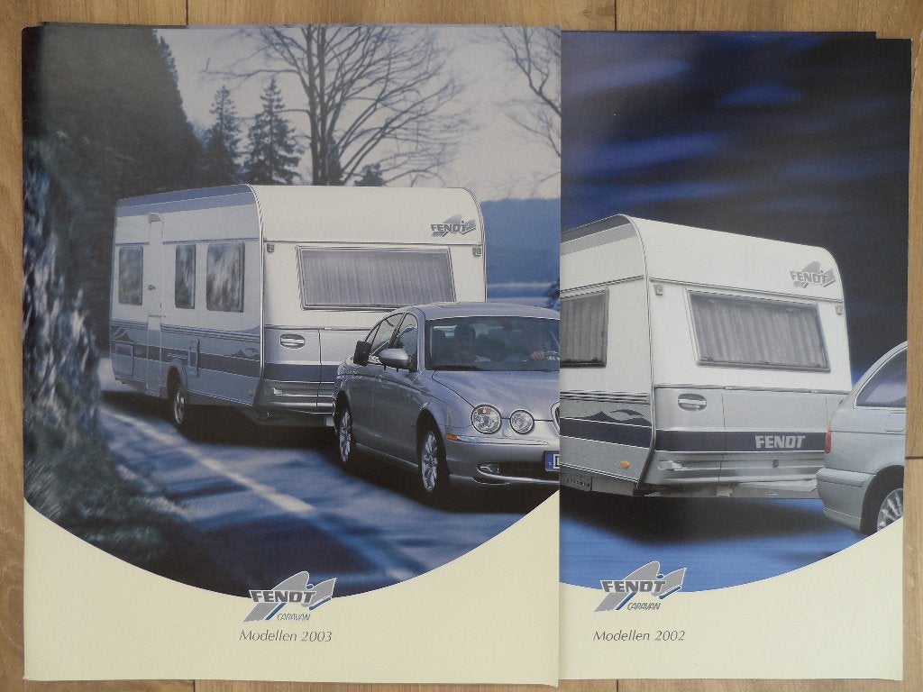 Folder Fendt caravan 1990-2009, Ophalen of Verzenden