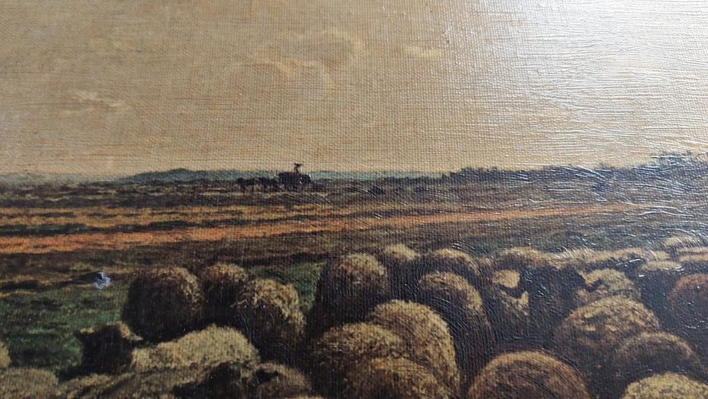 Olieverf De herderin van J F MILLET, Ophalen