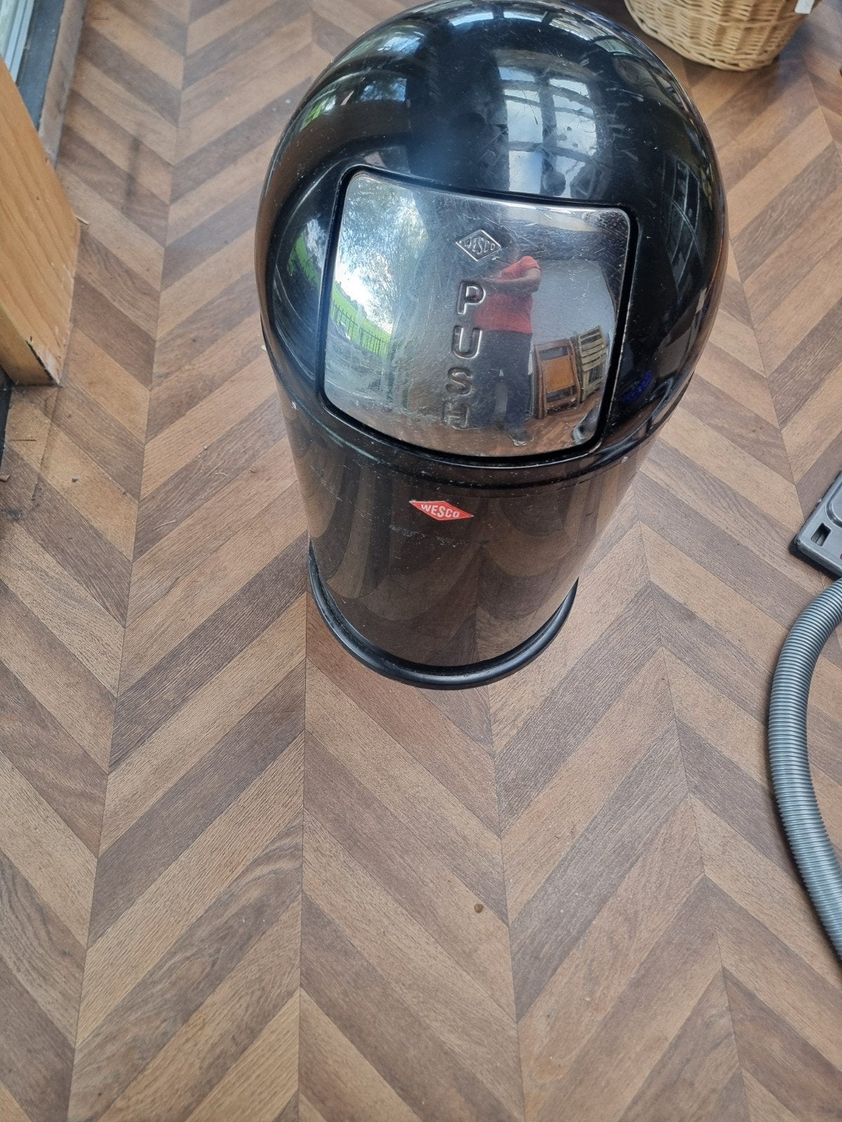 Wesco prullenbak push boy 50l, 40 liter of meer, Ophalen of Verzenden