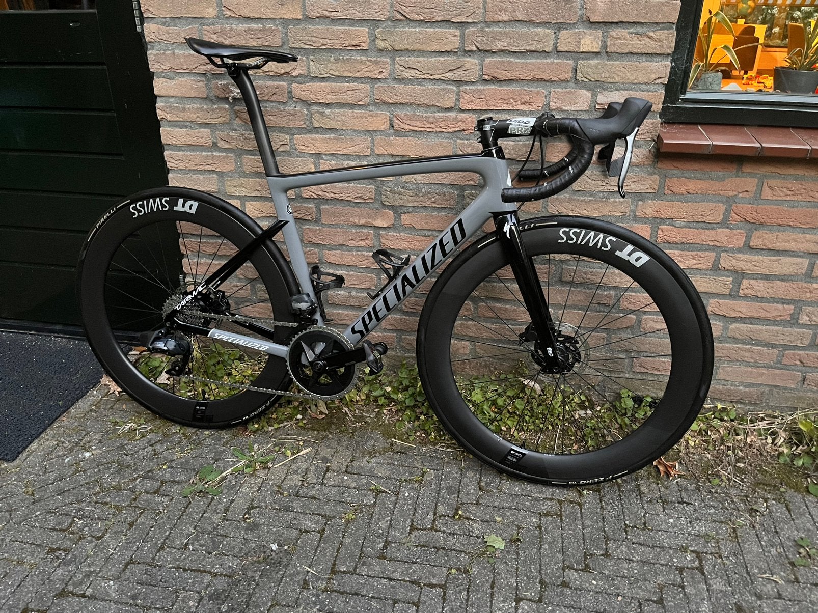 Specialized tarmac sl6 expert sram force axs inc powermeter, Zo goed als nieuw, Meer dan 20 versnellingen, 53 tot 57 cm, Ophalen