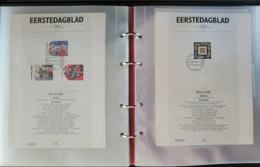 Eerstedagbladen Nederland, Postzegels en Munten, Ophalen of Verzenden