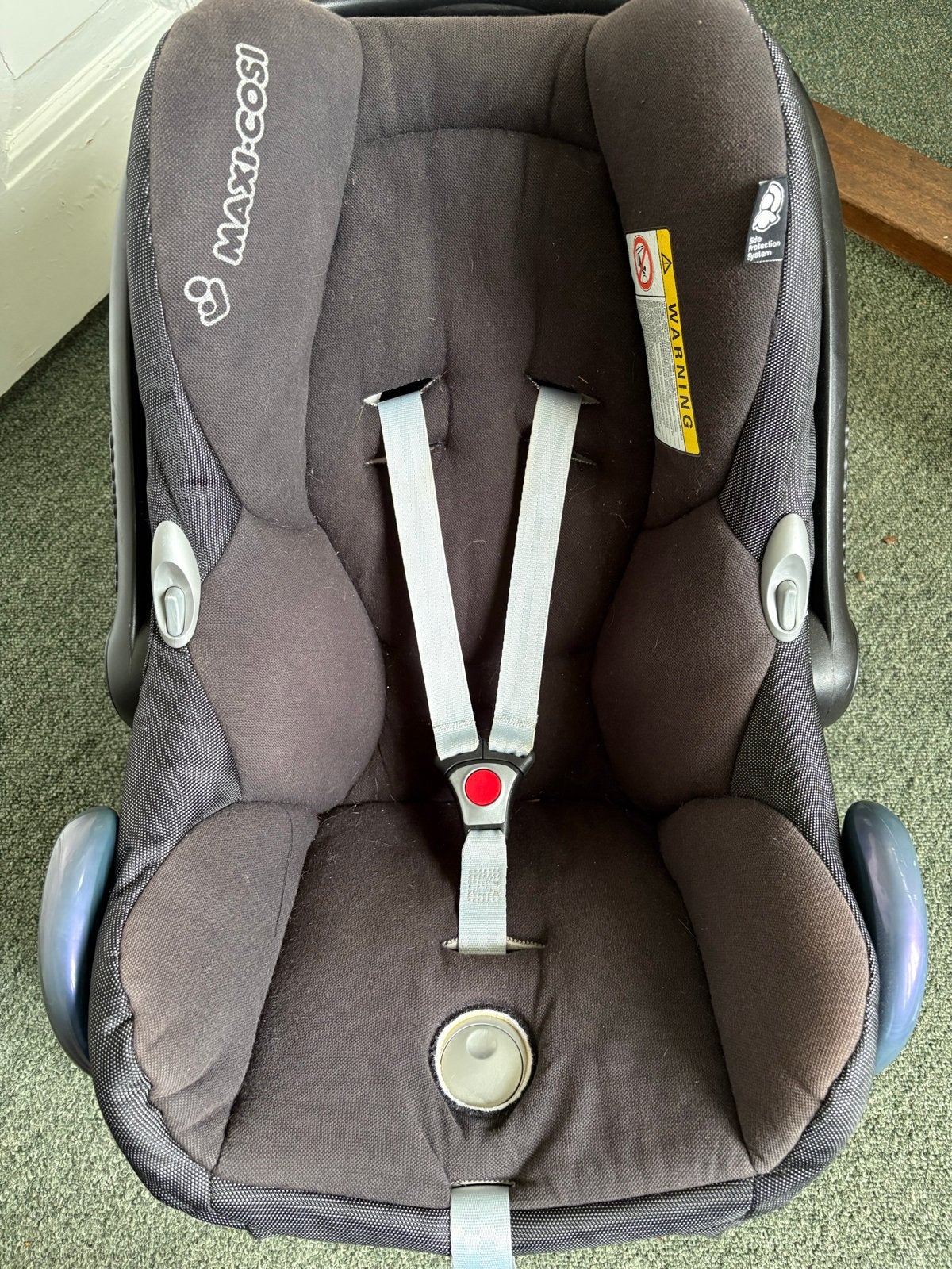 Maxi-Cosi autostoel met EasyFix base, Ophalen, Autogordel of Isofix, Gebruikt, Zijbescherming