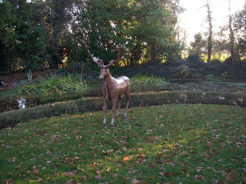 hert, Tuin en Terras, Tuinbeelden, Ophalen, Zo goed als nieuw, Kunststof