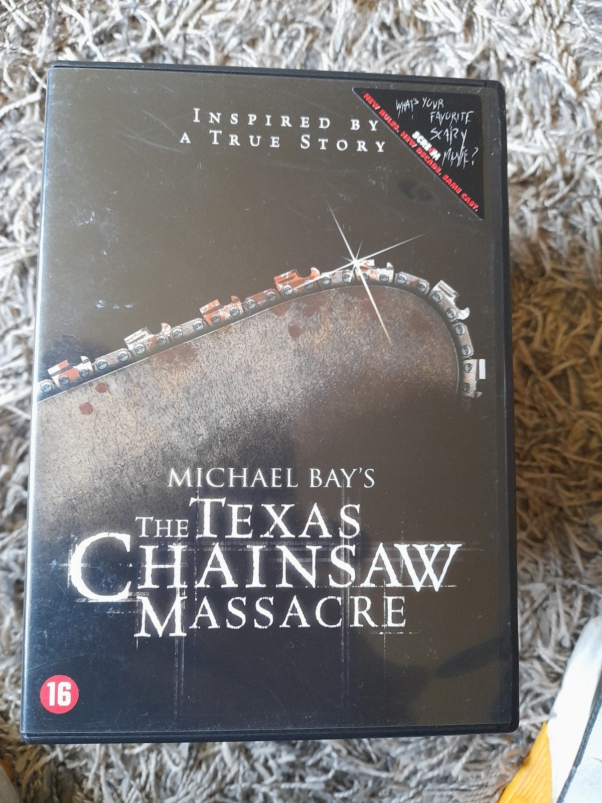 dvd the texas chainsaw massacre, Cd's en Dvd's, Vanaf 16 jaar, Ophalen of Verzenden, Zo goed als nieuw, Nederlands
