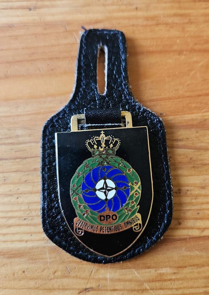 KLu borstzakhanger DPO, Verzamelen, Ophalen of Verzenden, Luchtmacht, Nederland, Embleem of Badge