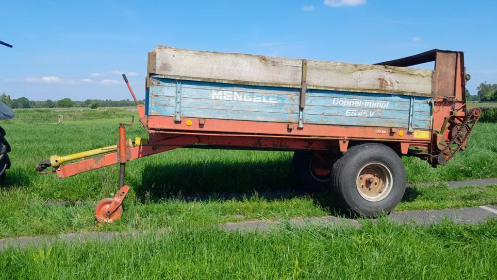 Meststrooier,  mestverspreider, stalmeststrooier, Ophalen of Verzenden, Gewasbescherming en Bemesting