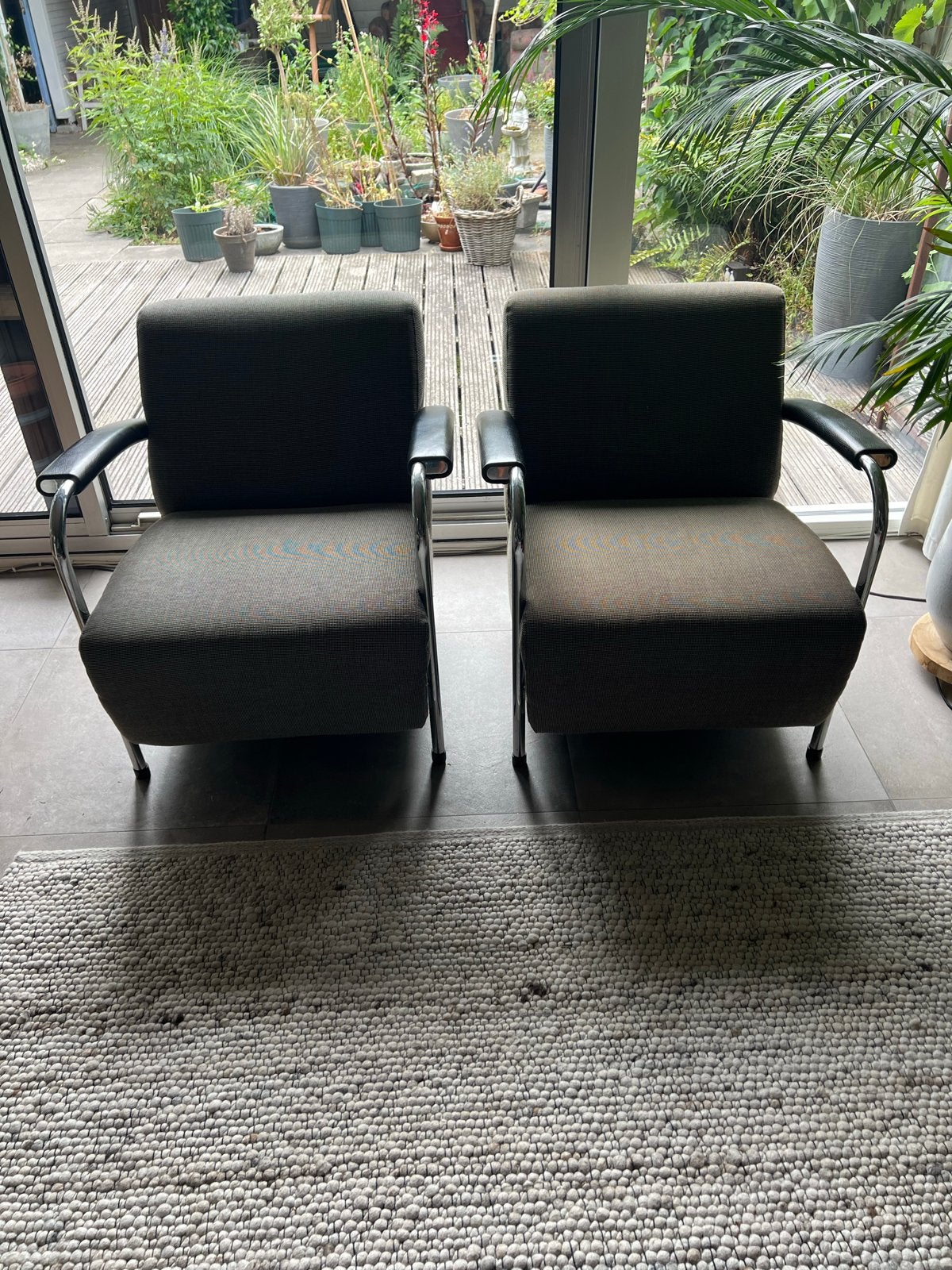 Twee comfortabele leolux scylla fauteuils met gebruikssporen, Ophalen, Gebruikt, Twee, Overige kleuren