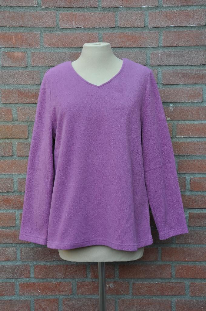 fleece trui 40, m, nieuwe trui m, 40, dameskleding m,40, Maat 38/40 (M), Bonprix, Paars, Nieuw