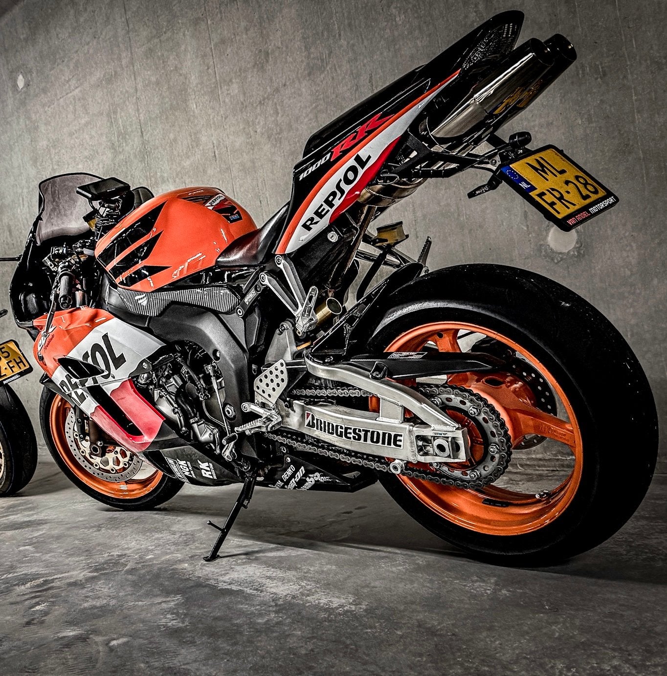 Honda CBR 1000 RR Fireblade Repsol Origineel NL motor, 4 cilinders, Motorrijbewijs A, Gebruikt, Particulier