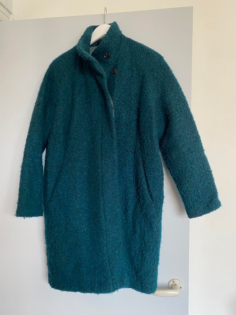 Samsøe & Samsøe jas, Kleding | Dames, Jassen | Winter, Ophalen of Verzenden, Zo goed als nieuw, Maat 36 (S), Groen