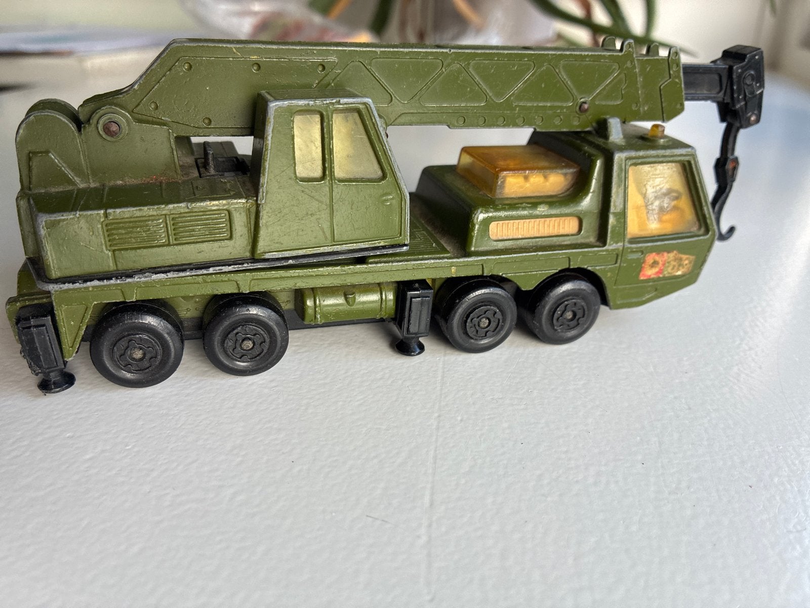 Matchbox Super Kings K-12 Hercules Mobile Crane 1974, Ophalen of Verzenden, Gebruikt