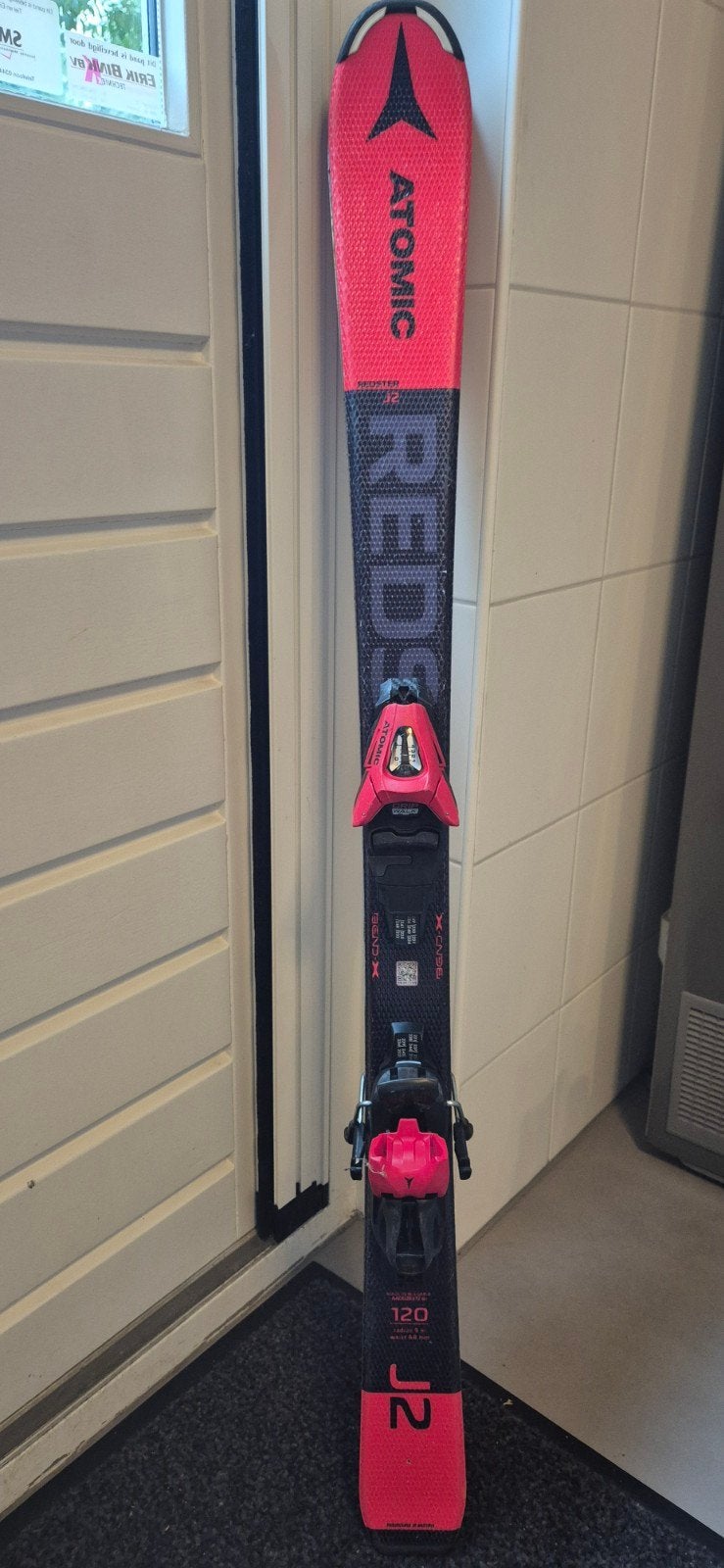 Atomic Redster J2 ski's 120 cm, Ophalen, Gebruikt, 100 tot 140 cm, Atomic