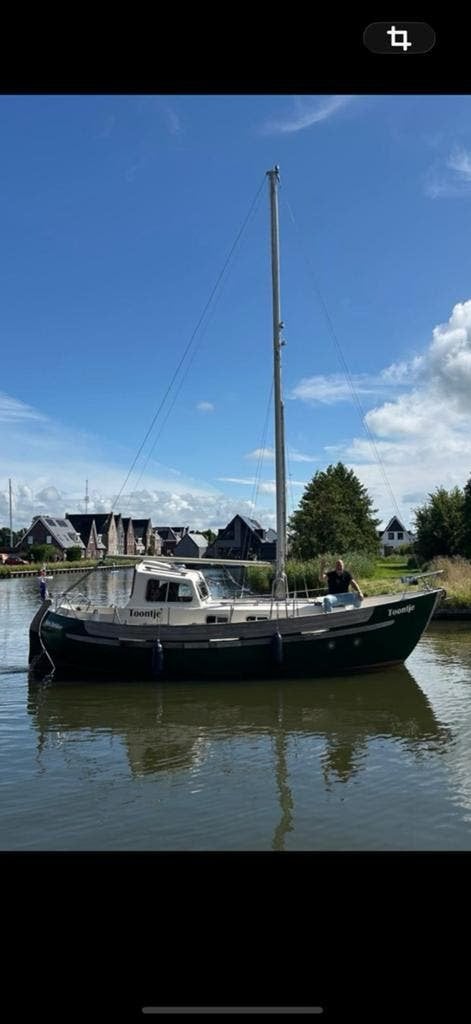 Motorsailor, Watersport en Boten, Ophalen of Verzenden, Gebruikt, Polyester, Diesel