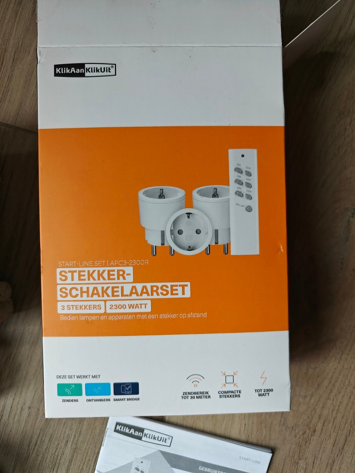 KlikAanKlikUit set: 9 schakelaars en 1 dimmer, Ophalen of Verzenden, Zo goed als nieuw
