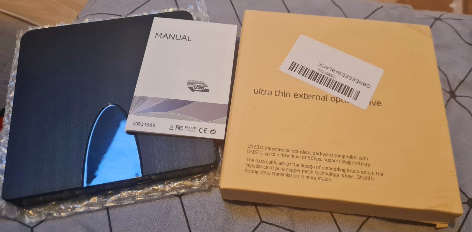 Nieuwe externe optische drive, Dvd, Nieuw, Extern, MacOS
