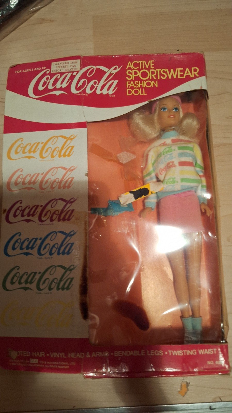 Vintage Coca-Cola Barbie Active Sportswear Fashion Doll, Ophalen