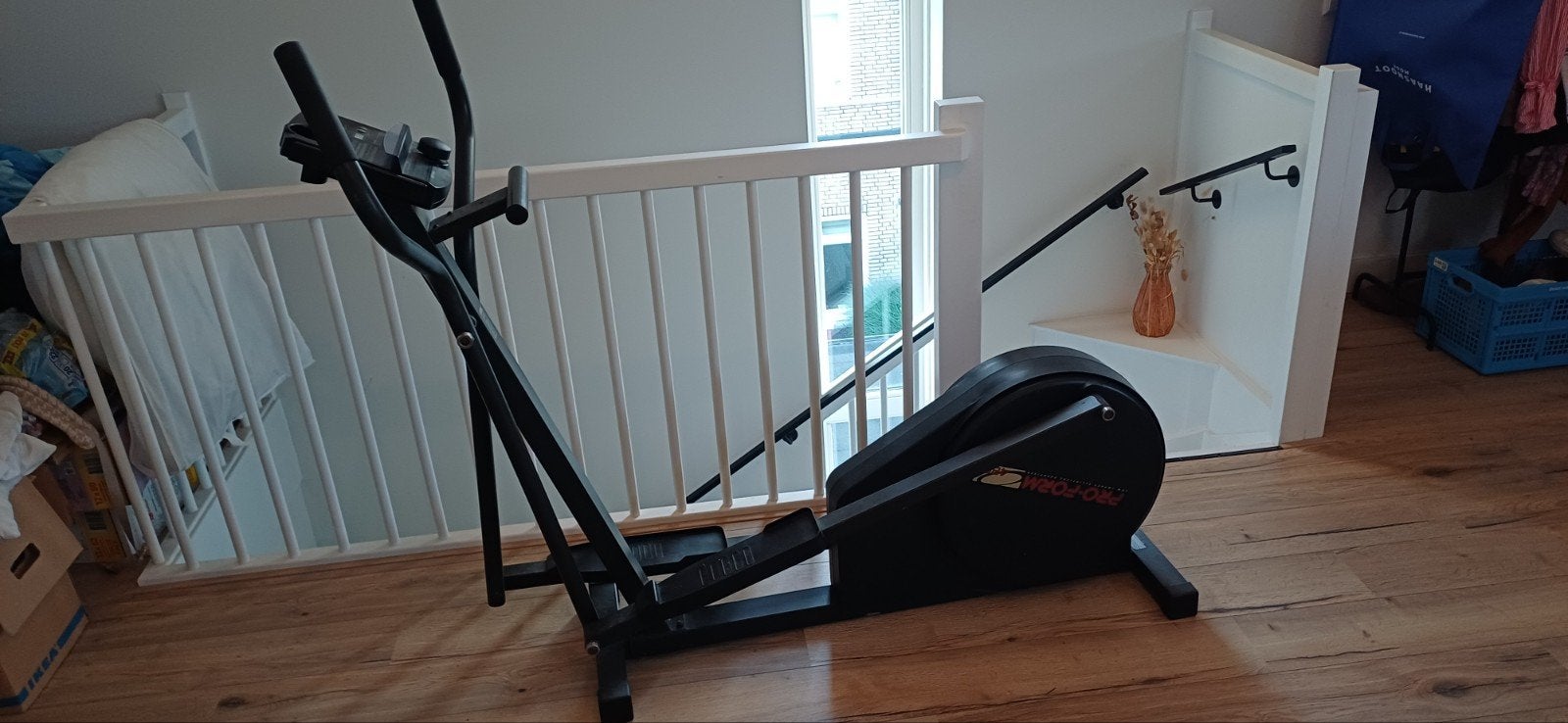 Pro-Form 485E Crosstrainer - home trainer home fit, Ophalen, Gebruikt, Crosstrainer, Metaal