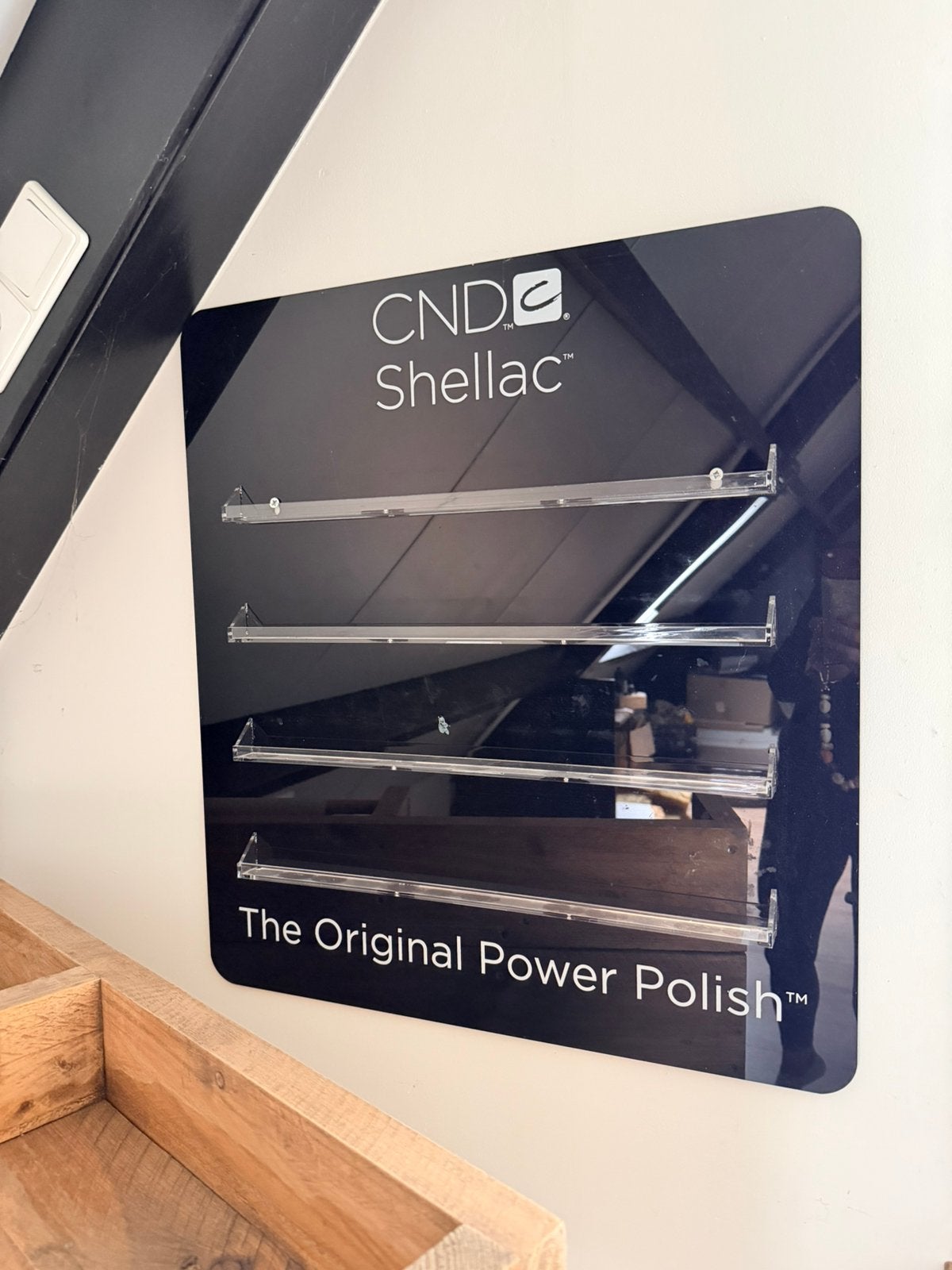 Cnd wandrek nagellak gellak shellac, Ophalen of Verzenden, Zo goed als nieuw, Handen en Nagels