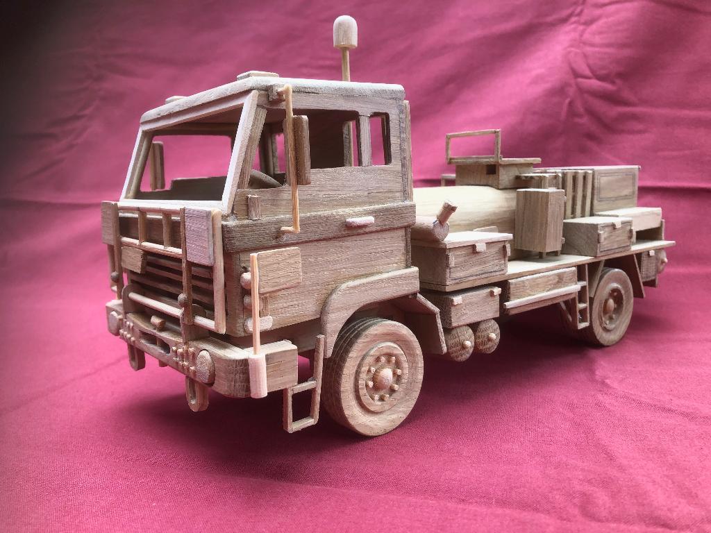 Legervoertuig DAF YFD 4442 Vervoer mengsmering voor RPV, Ophalen of Verzenden, Landmacht, Nederland, Miniatuur of Beeldje