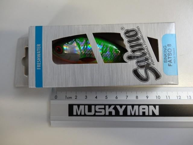 Kunstaas: Salmo Fatso 8 Sinking Jerkbaits, Watersport en Boten, Hengelsport | Roofvissen, Verzenden, Nieuw, Overige typen
