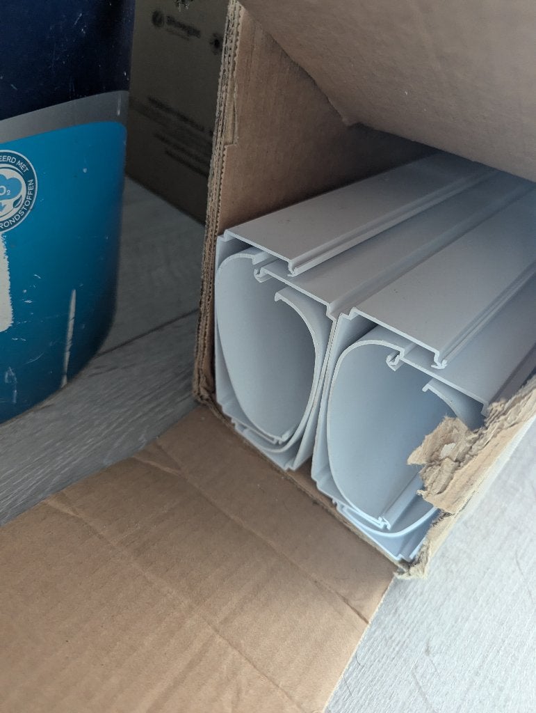Tecnosystemi Optima AIRCO leidinggoten, Ophalen, Pvc, Overige typen, Nieuw