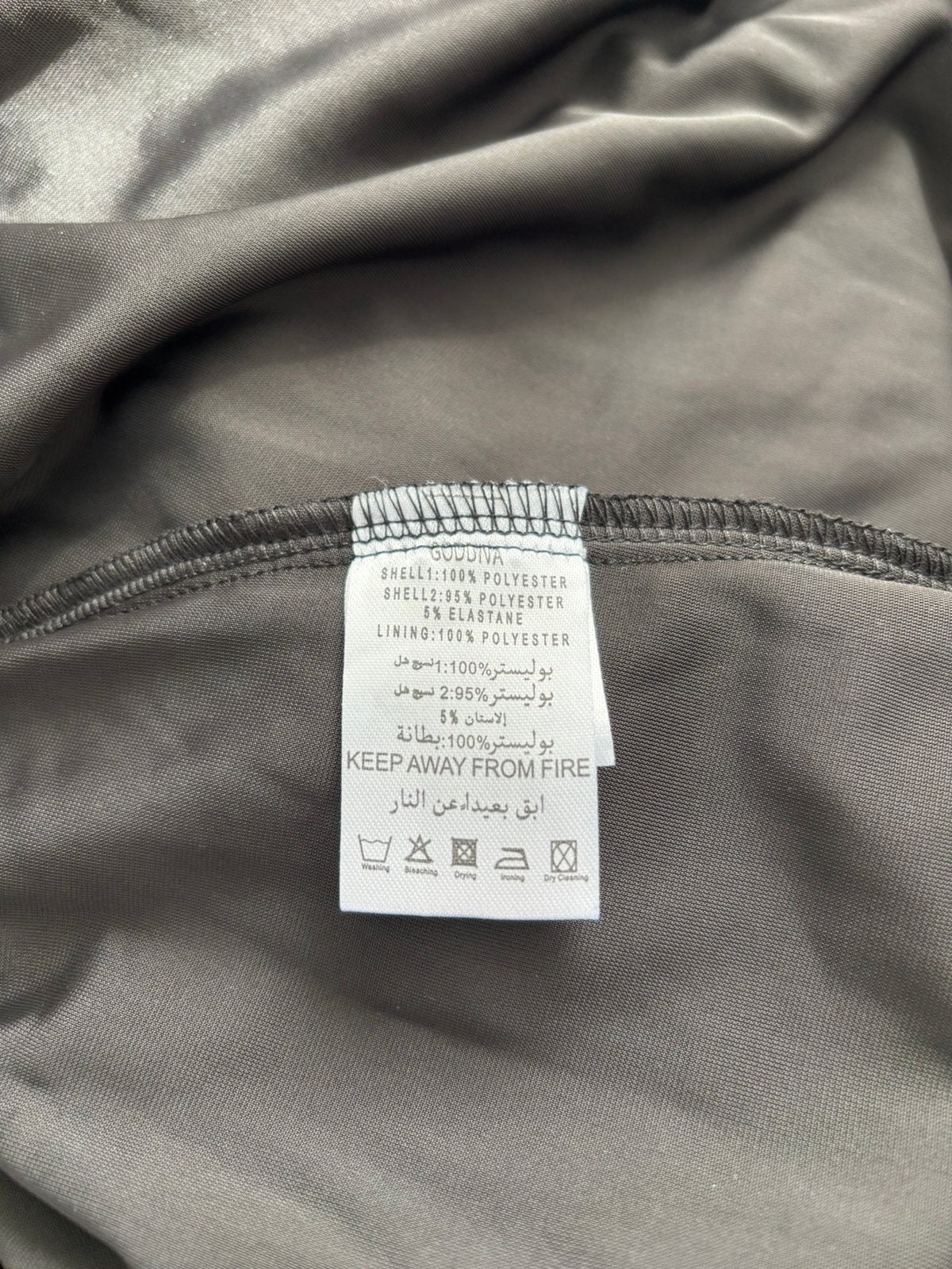 Zwarte Goddiva galajurk maat 38/40, Maat 38/40 (M), Galajurk, Zwart, Nieuw