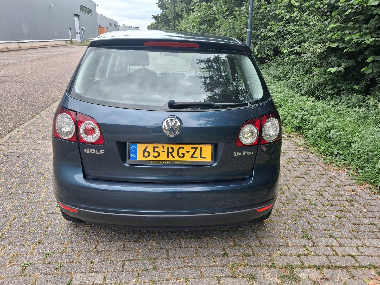 Volkswagen Golf Plus 1.6 FSI 85KW 2005 Blauw, Auto's, 4 cilinders, Blauw, 1200 kg, 115 pk