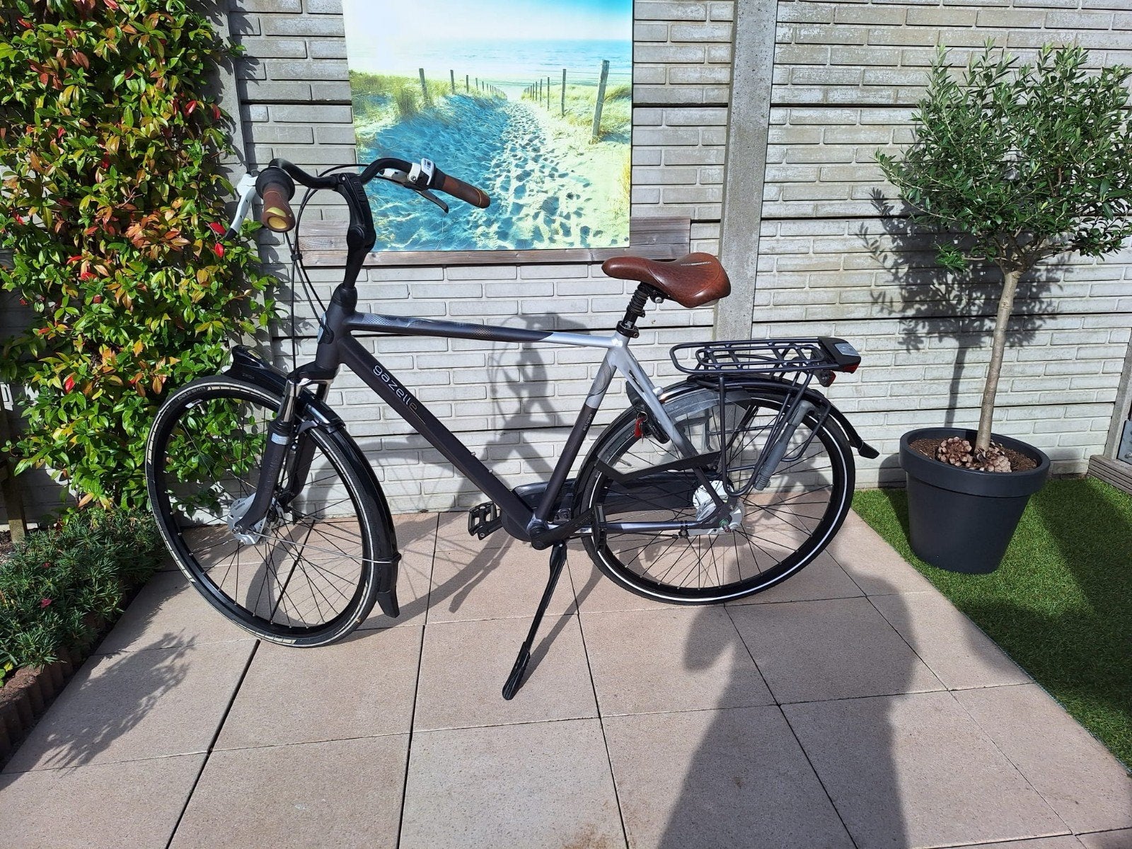 Gazelle Eclipse Herenfiets 58 cm- Zo goed als nieuw, Ophalen, Versnellingen, Zo goed als nieuw, 57 tot 61 cm