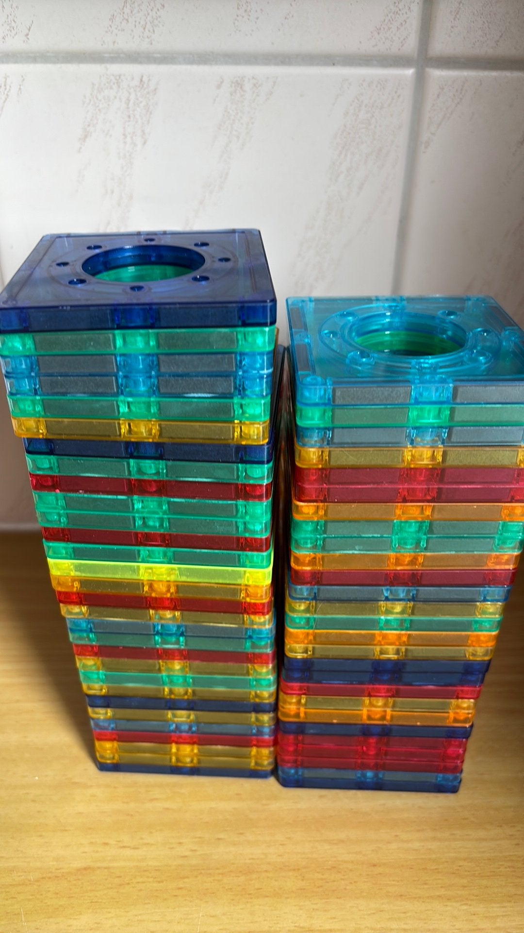 Magnetische knikkerbaan, Kinderen en Baby's, Speelgoed | Educatief en Creatief, Ophalen, Zo goed als nieuw, Bouwen