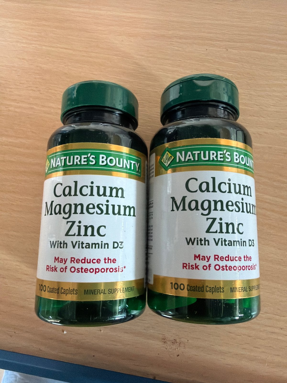 Nature's Bounty Calcium Magnesium Zink Vitamine D3, Overige typen, Nieuw, Ophalen of Verzenden, Nvt