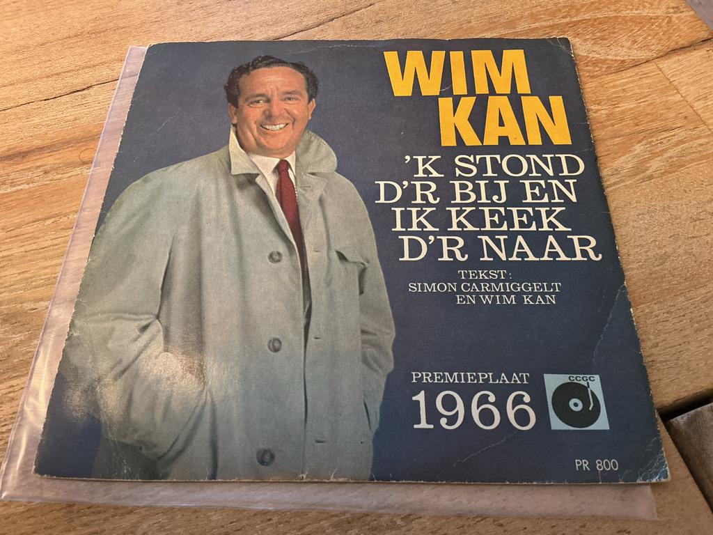 Wim Kan / Corry Vonk - Premieplaat 1966 (Single), Gebruikt, 7 inch, Single, Ophalen of Verzenden