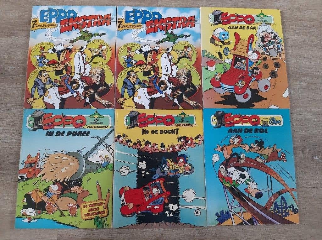 Eppo strip Albums, Meerdere stripboeken, Ophalen of Verzenden, Gelezen